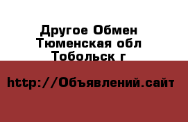 Другое Обмен. Тюменская обл.,Тобольск г.